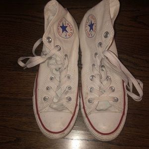 Size 7 high top converse